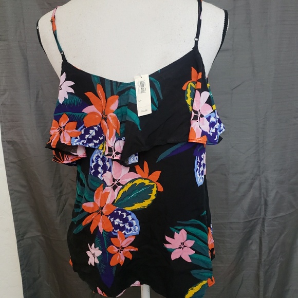 OLD NAVY | [NwT]Tropical Cold Shoulder Top! - Picture 5 of 8